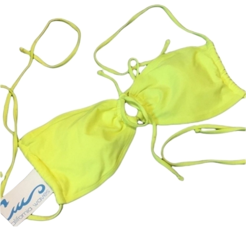 California waves bikini top swim